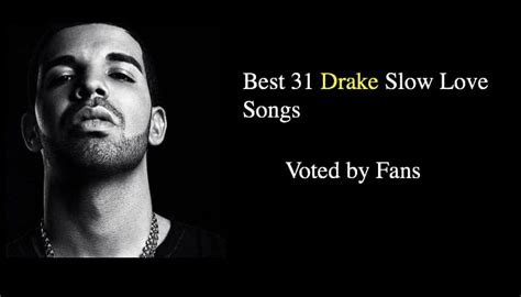 drake songs about love